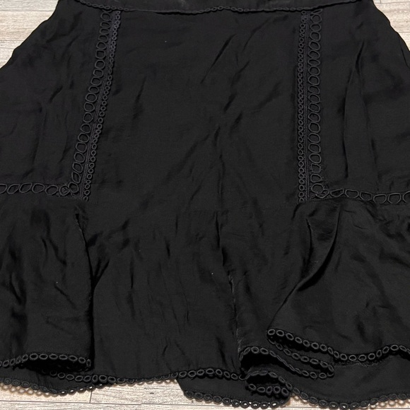 Ann Taylor Black Skirt Womens Size 4 Career Work Cocktail Lined NWT - Picture 7 of 8